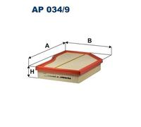 AP034/9 Filtro aria Filtron