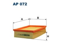 AP072 Filtro aria Filtron