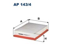 Filtro aria FILTRON AP143/4