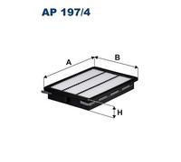 AP197/4 Filtro aria Filtron
