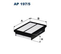 AP197/5 Filtro aria Filtron