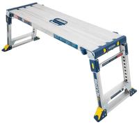 Werner 79023 Piattaforma di lavoro regolabile Pro Work & Access, argento, taglia unica