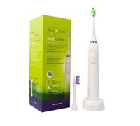 ApaCare Sonic Change - Spazzolino elettrico con 35.000 vibrazioni/min., 5 programmi e batteria sostituibile, incluse 2 testine 3D Sensitive