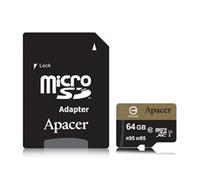 Apacer microSDXC UHS-I Class10 64GB Classe 10 (Apacer microSDHC UHS-I Class10 64B w/ 1 Adapter) - Nouvo