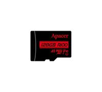 Apacer Scheda MicroSD da 128 GB CL10 UHS-I V10 A1 adattatore convertitore SD incluso AP128GMCSX10UB-R