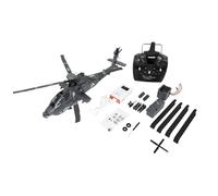 Apache AH-64D CP - Elicottero 6G/3D RTF con telecomando, batteria, cavo di ricarica, accessori