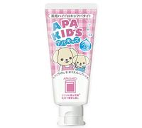Apagard Apa Kids Toothpaste Strawberry Flavor 60 g - Senza fluoruro, pasta Toothpaste per Children - Gentle Mineral Based Formula con nano-idrossiapatite