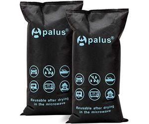 Apalus Deumidificatore Auto con Silicagel + 1 Tappetino Antiscivolo | Assorbi umidità Riutilizzabile, Anti Appannamento, Previene Muffa e Condensa sui Finestrini | Perfetto per Auto, Camper (2x1kg)