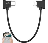 APAPATEK Cavo dati da Lightning a USB-C per controller DJI Drone RC-N1/N2/N3, Link per iPhone 14 13 12 11 Pro Max iPad, per DJI Mavic serie 3, Neo, Mini 4 3 Pro 2 SE, Air 3S 3 Drone, 0,3 m