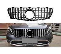 APARC Auto Griglie Anteriori Radiatori per Mercedes Benz GLA GT GTR GLA180 GLA200 GLA250 GLA45 GLA Class X156 2014-2018, Griglia Paraurti Anteriore Radiatore Grille Modificati Centrale Accessori