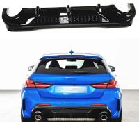 APARC Auto Paraurti Posteriore Labbro Diffusore per BMW 1 Series F40 M Sport M135i 2019 2020 2021 2022 2023, Spoiler Posteriori Diffusore Splitter Paraurti Accessori