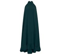 Apart Abito in Chiffon di Lunghezza Media con Effetto Strati, Smeraldo, 46