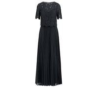 APART Fashion Abendkleid mit Spitzenjacke Vestito, Nero, 50 Donna
