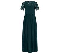 APART Fashion Abito da Sera con Giacca in Pizzo, Verde Scuro, 48