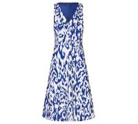 APART Fashion Kurzes Kleid Vestito, Blu Royal/Crema, 50 Donna