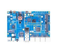 APBVIHL Banana Pi BPI-R4 Lite Router con quad-core Cortex-A53, 2 GB DDR4 8 GB eMMC Flash on board, supporto M.2 per moduli 4G/5G