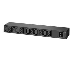APC AP6020A Basic 0U/1U Monofase Orizzontale/Verticale Nero 13 presa(e) AC
