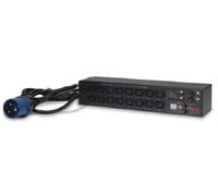 APC AP7922B unit di distribuzione dell'energia PDU 16 presae AC 2U Nero (RACK PDU SWITCHED 2U 32A 230V16C13) NEW