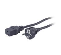 APC AP9875 cavo di alimentazione Nero 2,5 m Accoppiatore C19 CEE7/7 - Nouvo