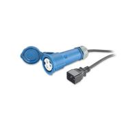 APC AP9899 cavo di alimentazione Nero 2,5 m (Power Cord, C20 to IEC309 [16A], 2.