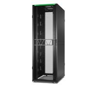 APC NetShelter SX Gen 2 - Armadio di rete - 2258 (H) x 750 (L) x 1200 (P) mm, con lati - da pavimento - nero - 48 U - 48,3 cm (19")