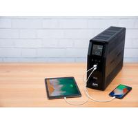 APC by Schneider Electric Back UPS PRO BR1600SI Gruppo di Continuità UPS, 1600VA, 8 IEC Outlets, LCD Interface, Onda Sinusoidale Pura in Uscita