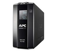 APC by Schneider Electric Back UPS PRO BR900MI Gruppo di Continuità UPS, 900VA, 6 Uscite IEC, Interfaccia LCD, Protezione Linea Dati da 1 GB
