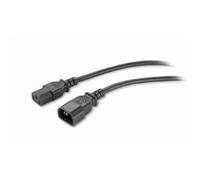 APC C13/C14 2.5m 2.5m C14 coupler C13 coupler Nero