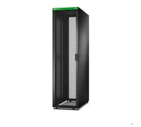 APC Easy Rack 600mm/48HE/1200mm mit Dach, Seitenwand, Rollen, Füßen und 4 Halterungen, ohne Boden, schwarz (ER6822) - ER6822