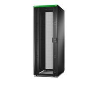 APC EasyRack 800mm/48U/1200mm rack con tetto, pannello laterale, rotelle, nero - Nouvo