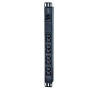 APC EPDU1016B unità di distribuzione dell'energia (PDU) 8 presa(e) AC 1U Nero