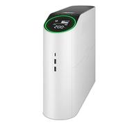 APC Gaming Gruppo di Continuità Back-UPS Pro, 2200VA/1320W, Tower, 230V, 4 prese Schuko e 2 prese IEC C13, luci RGB, onda sinusoidale pura, Artico (bianco) BGM2200-GR