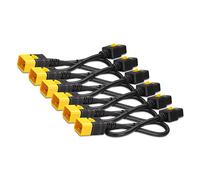 APC , Kit di Cavi di Alimentazione (6 pz), Bloccante, C19 a C20, 1,2m - Nouvo