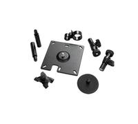 APC NBAC0301 kit di fissaggio Nero Metallo (Surface Mounting Brackets for NetBot