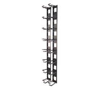 APC NetShelter - Organizzatore cavi verticale - Rack - 8 anelli - 0U - Professionali - Nouvo