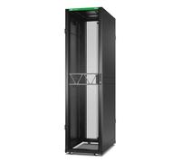 APC NetShelter SX Gen 2 - Armadio di rete - 2258 (H) x 600 (L) x 1070 (P) mm, con lati - da pavimento - nero - 48 U - 48,3 cm (19")