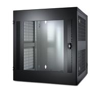 APC NetShelter WX Wall-Mount Enclosure 13U Glass Door Black Da parete Nero NEW