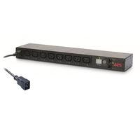 APC AP7921B unità di distribuzione dell'energia (PDU) 8 presa(e) AC 0U/1U Nero