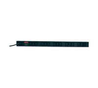 APC PDU Rack - AP9568 - Distribuzione dell'Alimentazione IT (Base, Zero U, 10 A, 230 V, 15 Uscite C13; IEC C14)