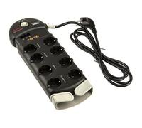 APC - Performance SurgeArrest 8 Outlets w / Phone / Coax Protection 230V Germany, 2500J, Type F (Schuko) , 230V, 2,44m, Nero, 1,23 kg