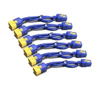APC Power Cord Kit 6 ea Locking C19 to C20 Cavo/adattatore AP8712SX590