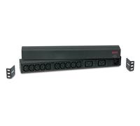 APC rack pdu base 1 u 16a 230v unita di distribuzione del'energia (pdu) 12 preca (e) ac 0u/1u nerone NEW