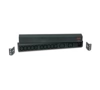 APC RACK PDU BASIC 1 U 16A 230V unità di distribuzione dellenergia (PDU) 12 presa(e) AC 0U/1U Nero (AP9559)
