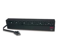 APC Rack PDU Basic 1U 20A 120V Nero NEMA 5-20P 10x NEMA 5-20R 3,66 m AP9563