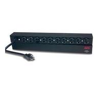 APC Rack PDU Basic 1U 20A 120V unità di distribuzione dell'energia (PDU) Nero NEW