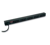APC RACK PDU BASIC ZERO U 10A 230V unità di distribuzione dell'energia (PDU) 15 presa(e) AC 0U Nero AP9568