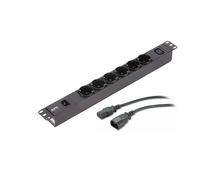 APC EPDU1010B-SCH unità di distribuzione dell'energia (PDU) 7 presa(e) AC 1U Nero EPDU1010B-SCH