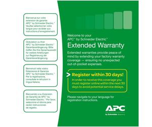 APC WBEXTWAR1YR-AC-03 garanzia estesa e supporto 1 anno/i - Nouvo