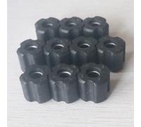 Apdler 10 PCS Brush Cutter Shaft Oil Bearing Bushing - Outer Dia 23.5mm/24.5mm/25.5mm, Inner Dia:8mm for Brush Cutter 26mm / 28mm Tube Parts Accessories(23.5MM)