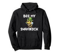 Ape Carina Folletto Folletto Che Dice Shamrock Be My Felpa con Cappuccio